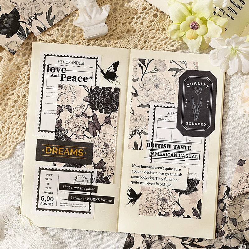 DEC 10pcs flower paper pack (P123104)