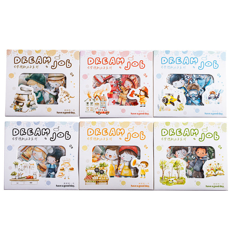 20pcs dream job sticker pack (MLS25051405)