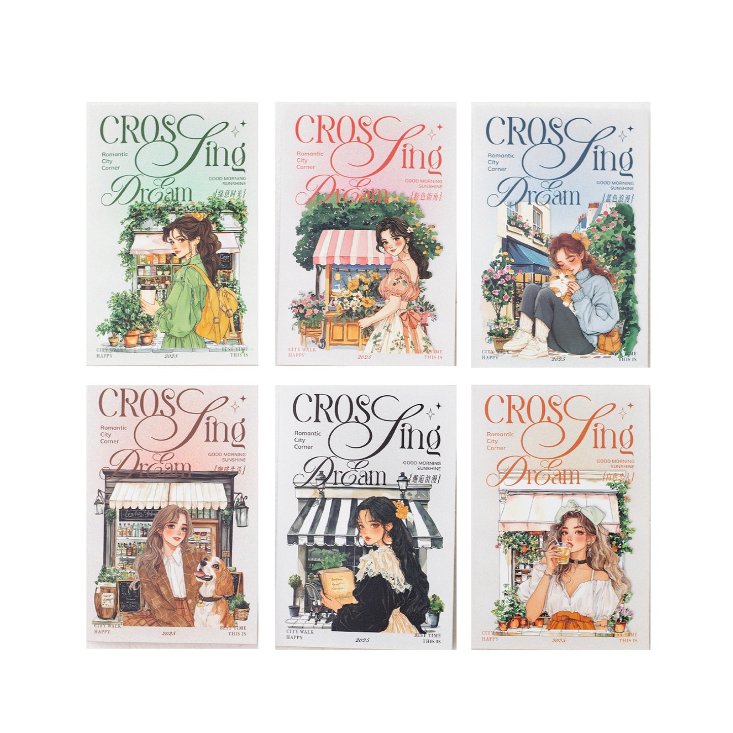15pcs romantic life sticker pack (MLS25052805)