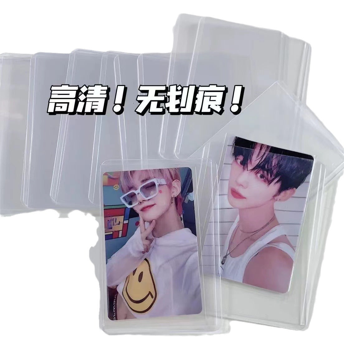 10pcs hard ATC card holder (MLC25060407)