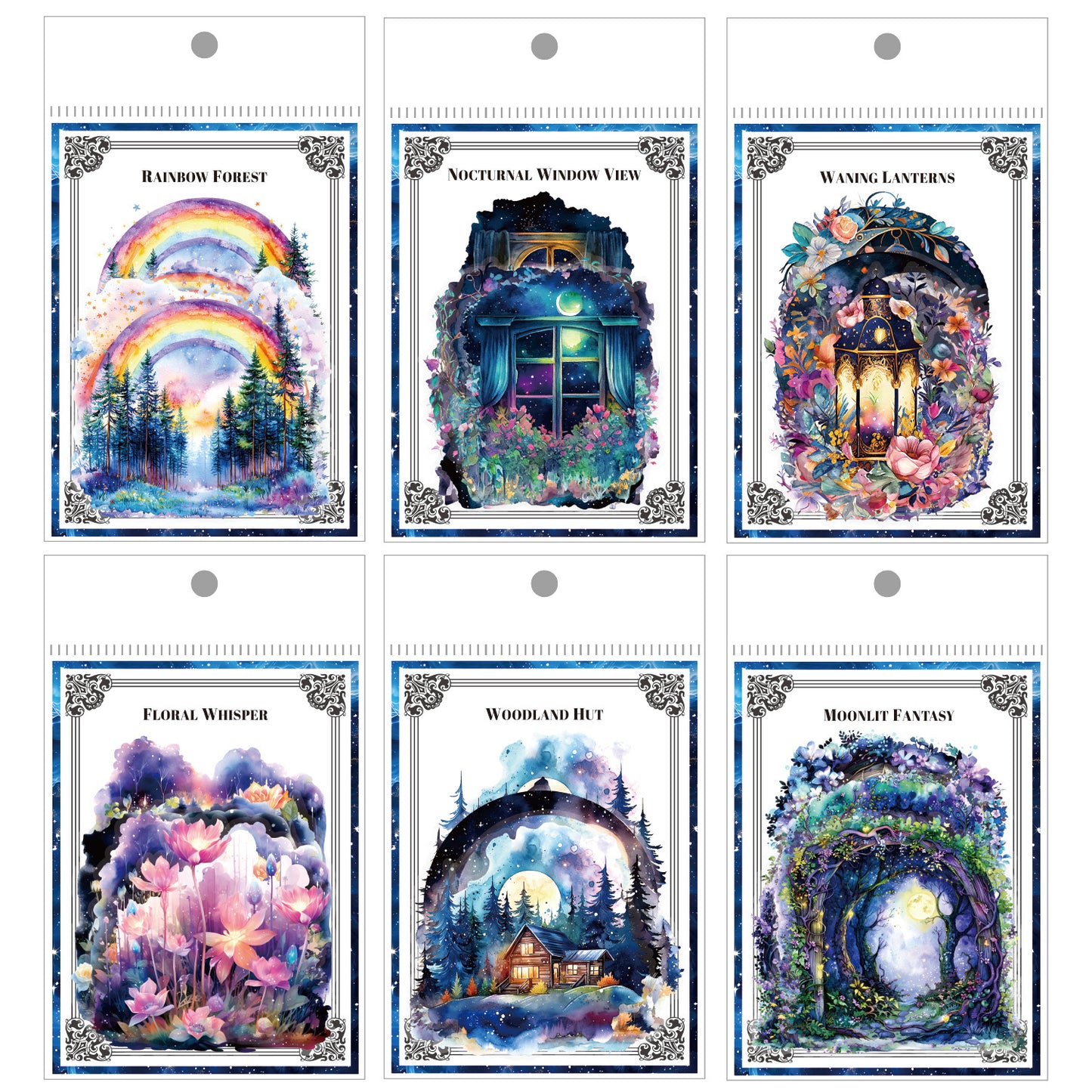 20pcs mysrery fantasy sticker pack (MLS25042902)