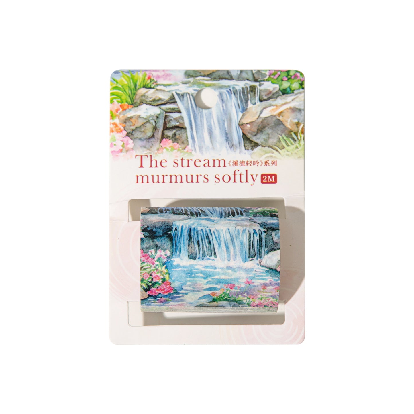 1 roll the stream water-fall washi-tape (MLT25052412)