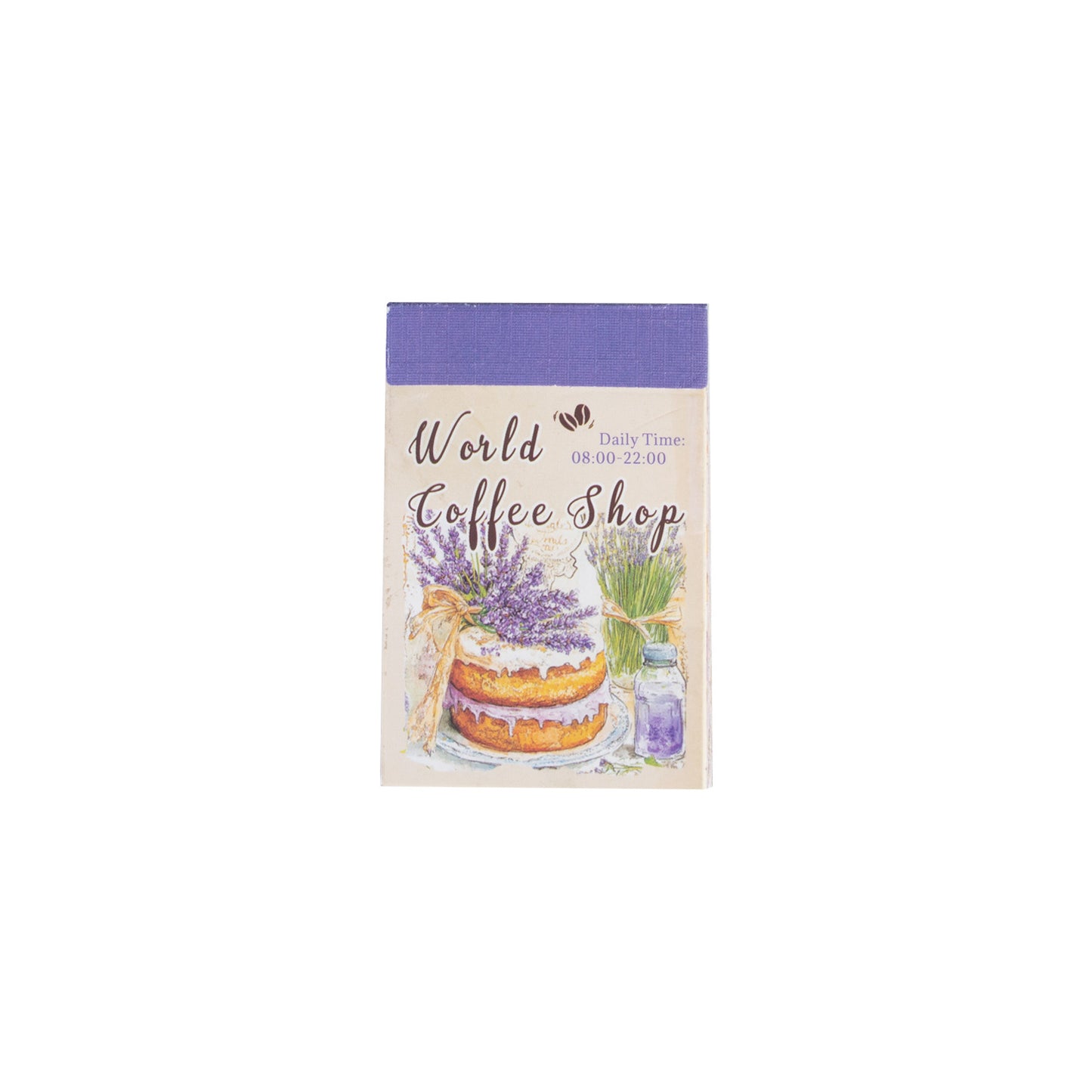 50pcs coffee shop mini sticker book (MLTZB25062801)