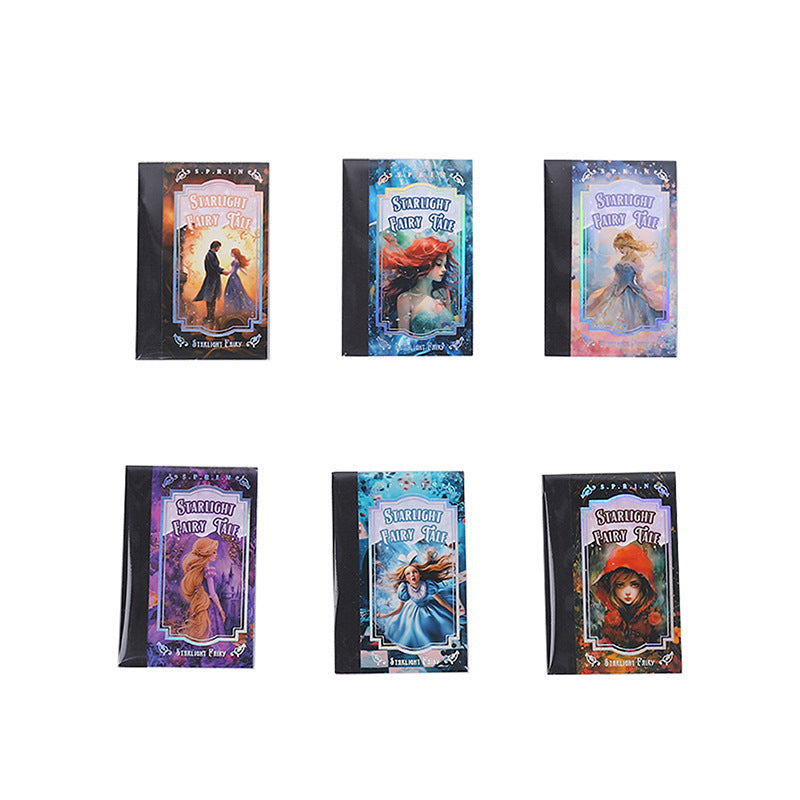 50pcs fairy tale mini sticker book (MLTZB25042303)