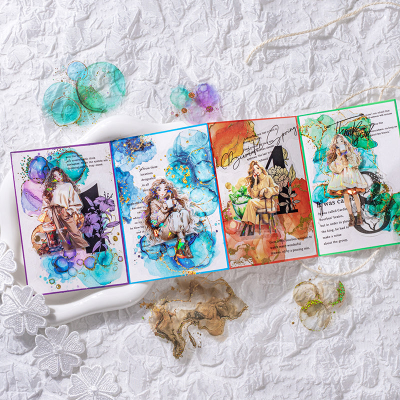 NOV 15pcs water color sticker pack (MLs111509)