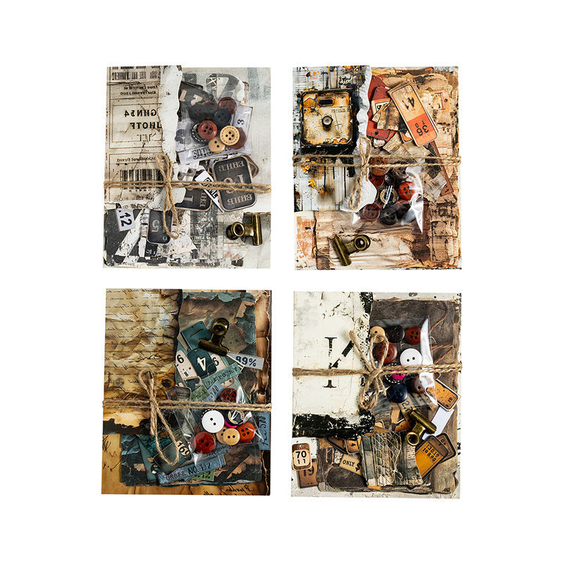 50pcs vintage sticker+ paper pack (MLP25060403)