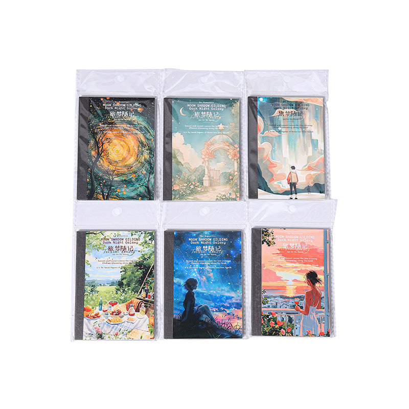20pcs travel dream PET- sticker book (MLTZB25061704)