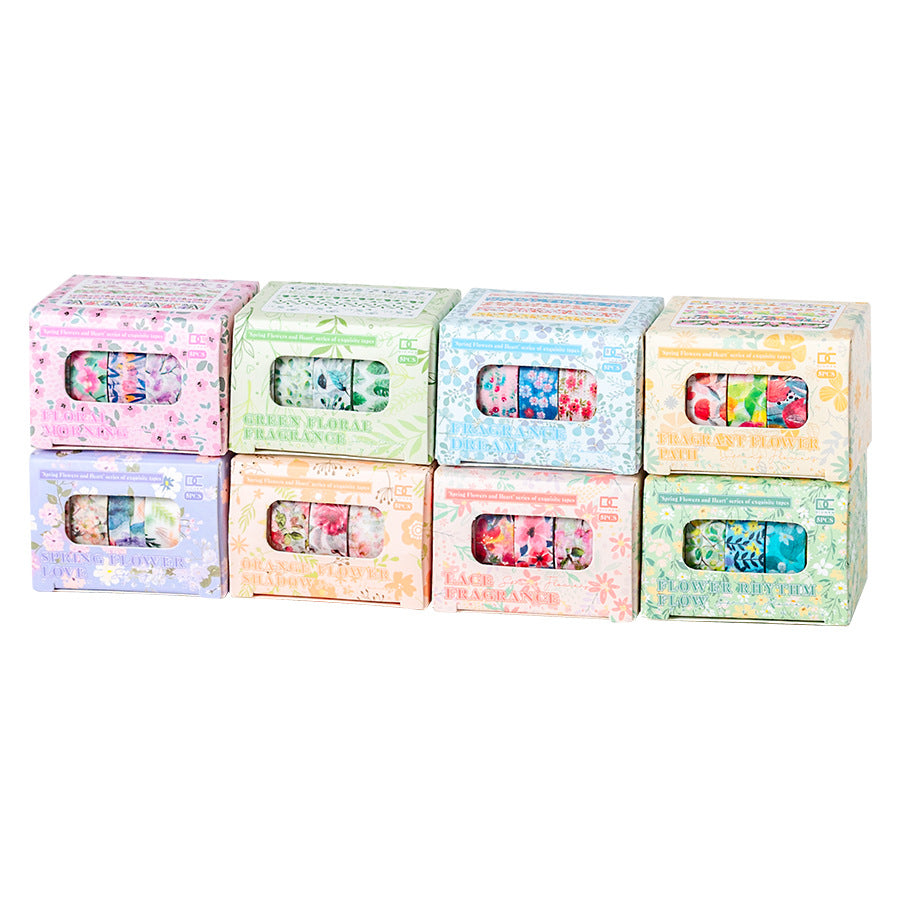 5pcs flower washi tape box (T25040906)
