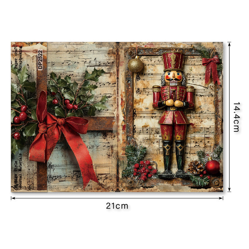 8pcs A5 size X-mas paper pack (P25062010)