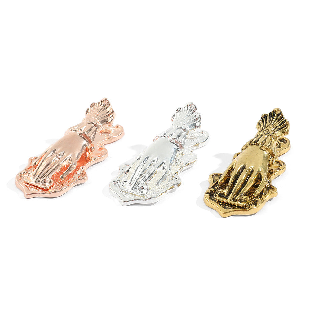 DEC 1pc Lady Hand metal clip (MLc120103)