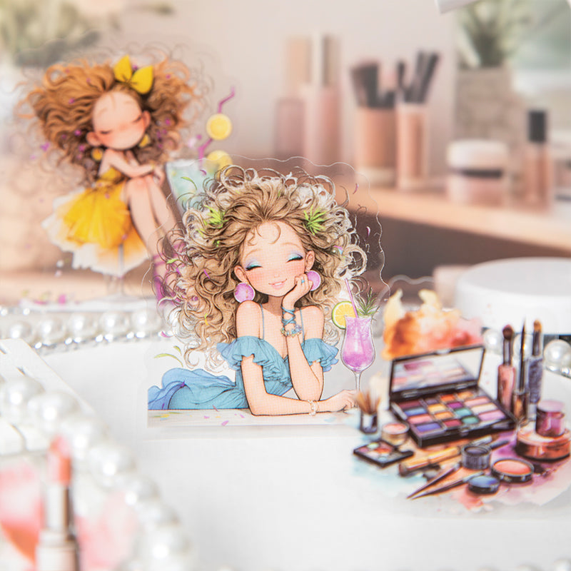 20pcs make-up girls sticker pack (MLS25061007)