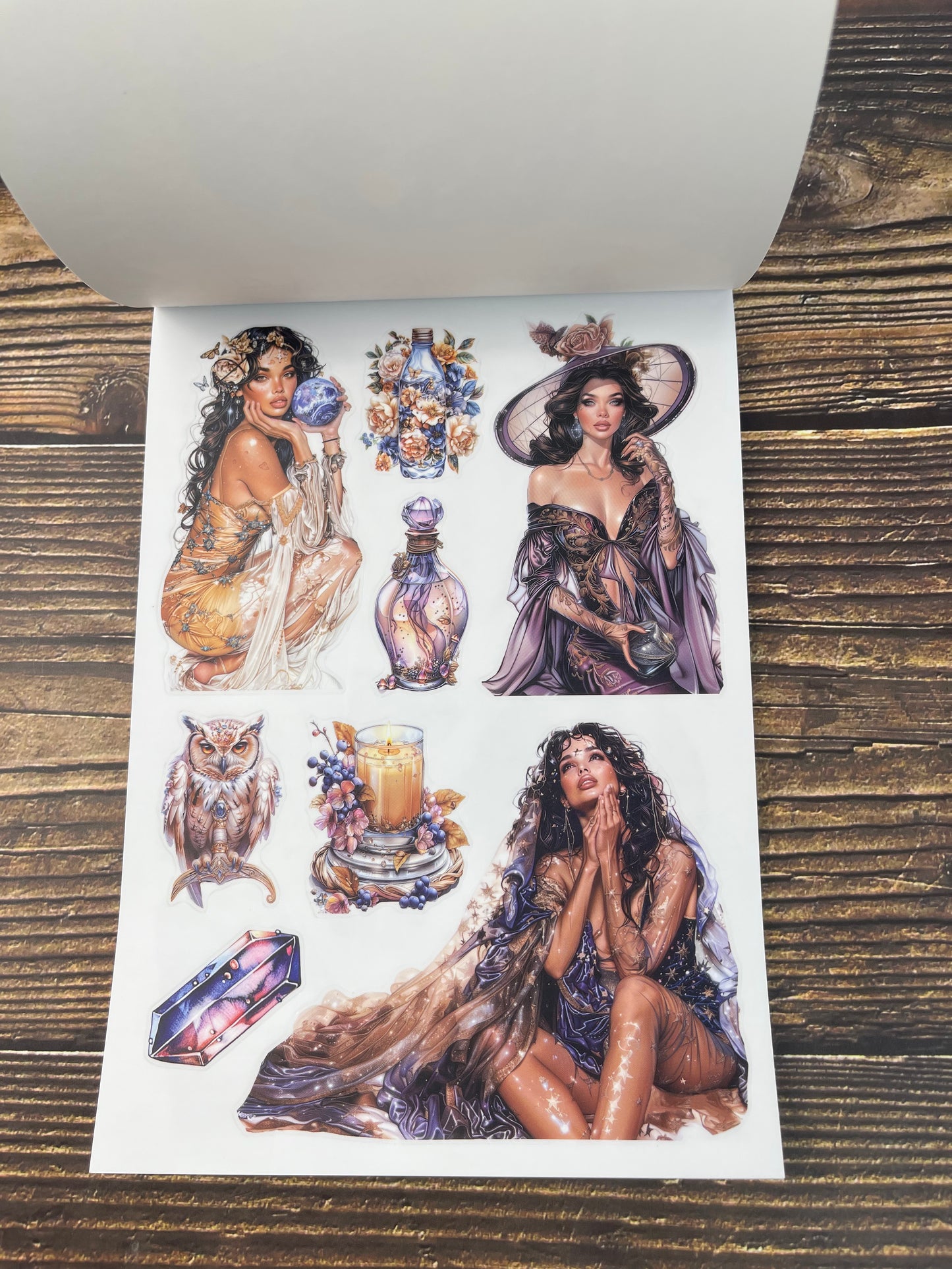 DEC A5 size Astrologer sticker book(ML-TZB24120401)