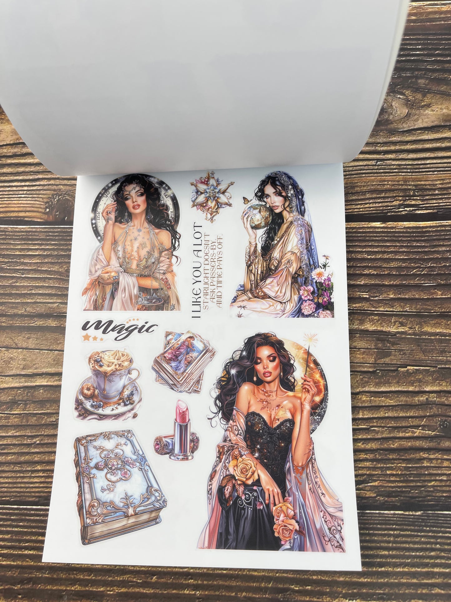 DEC A5 size Astrologer sticker book(ML-TZB24120401)