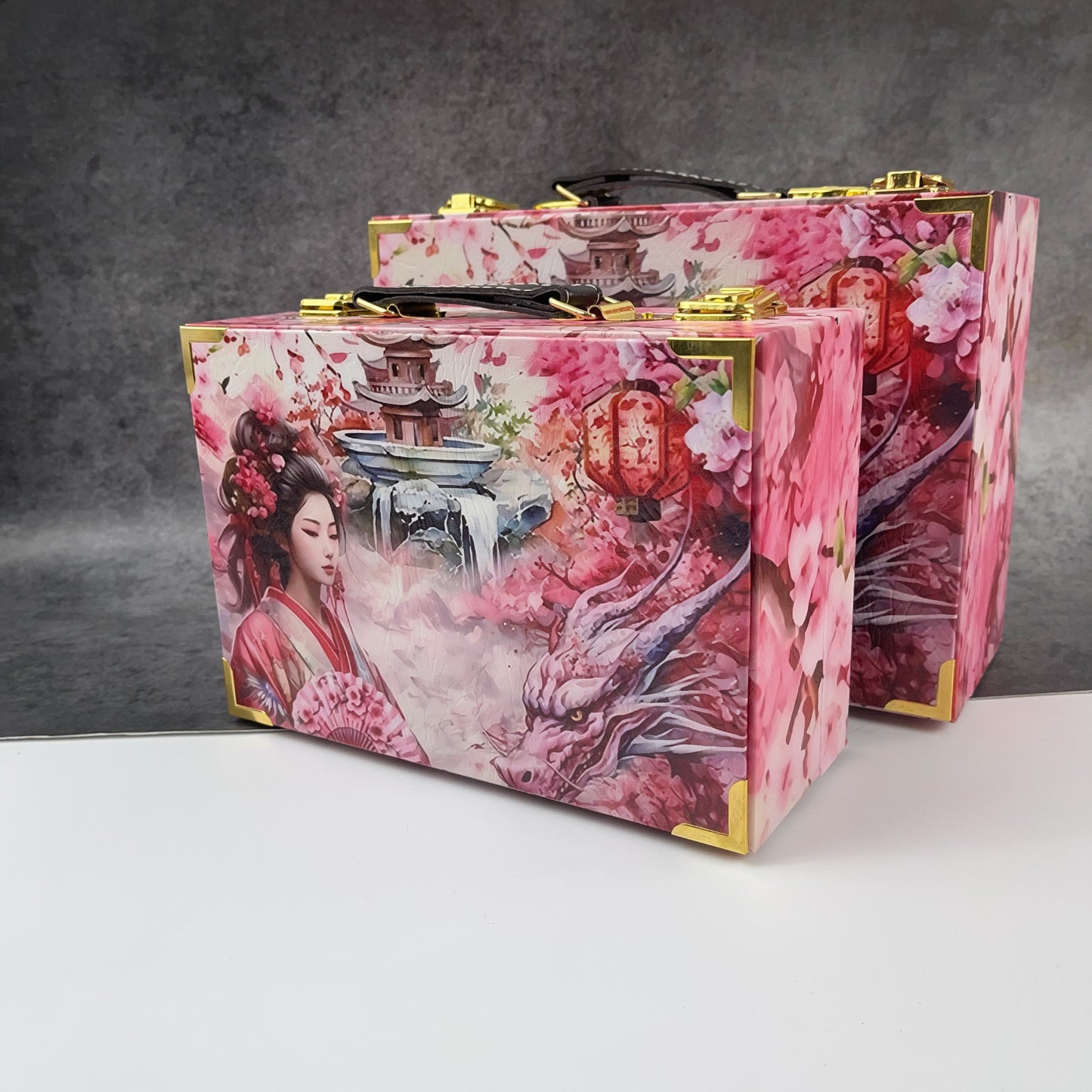 DEC Traditional dragon wooden box (ML121604)