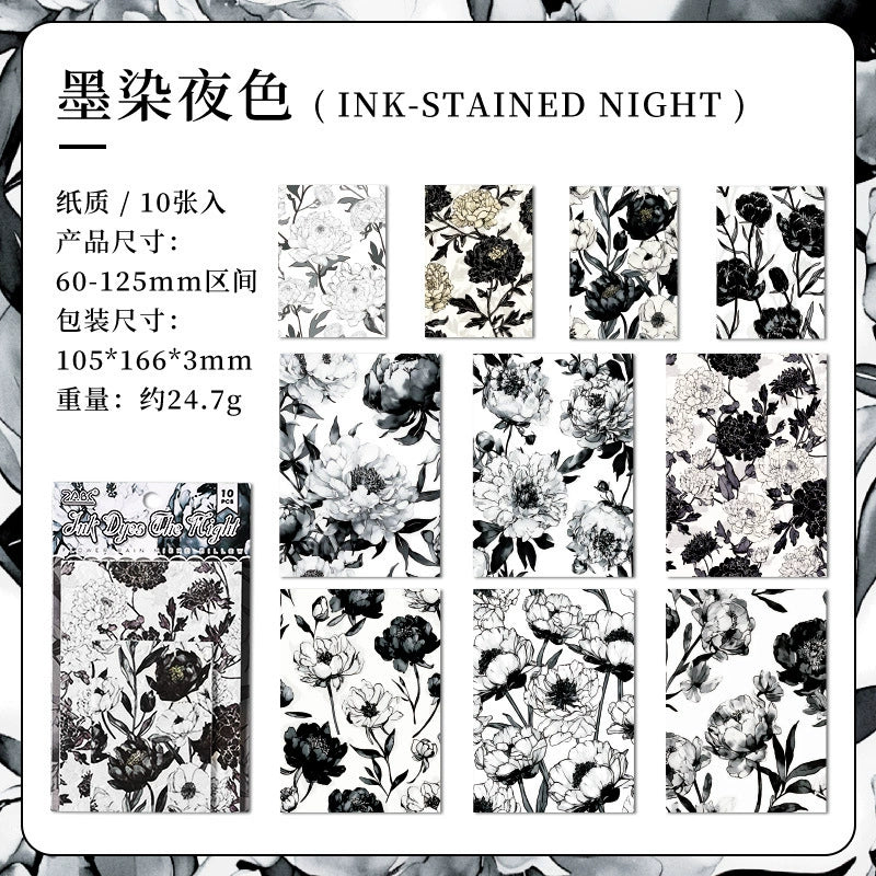 DEC 10pcs flower paper pack (P123104)