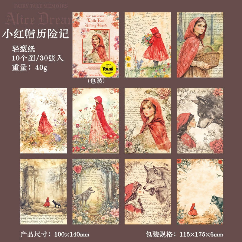 30pcs fairy paper pack (P25032705)