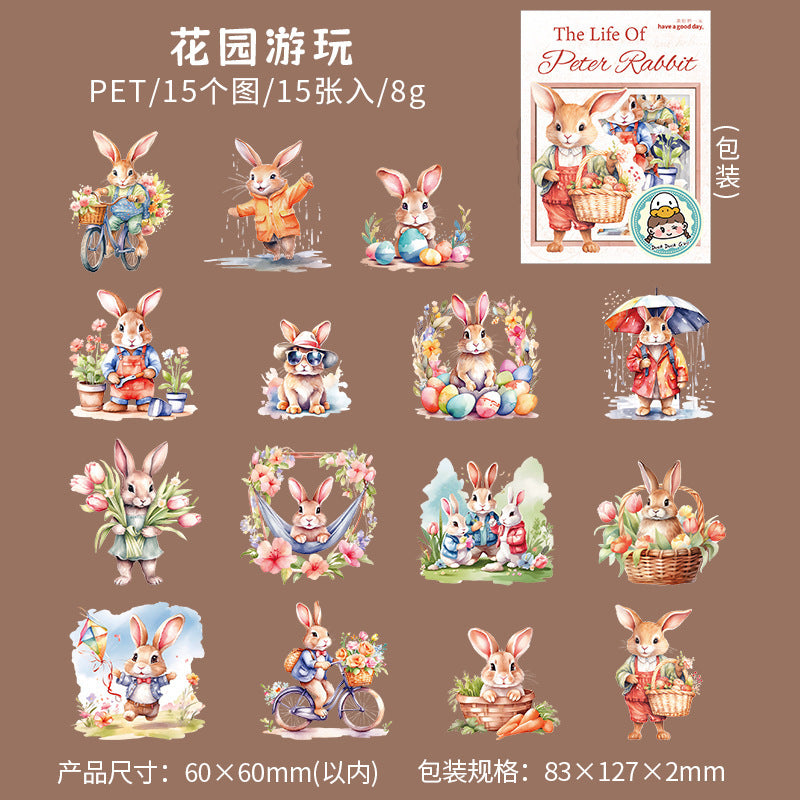20pcs PETER RABBIT sticker pack (S25040208)