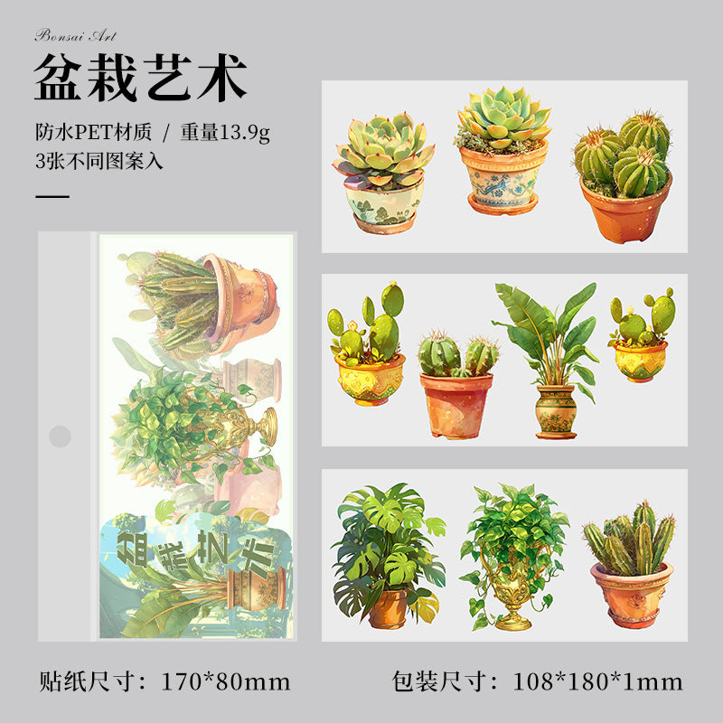 3pcs pre-cut sticker pack (MLS25042804)