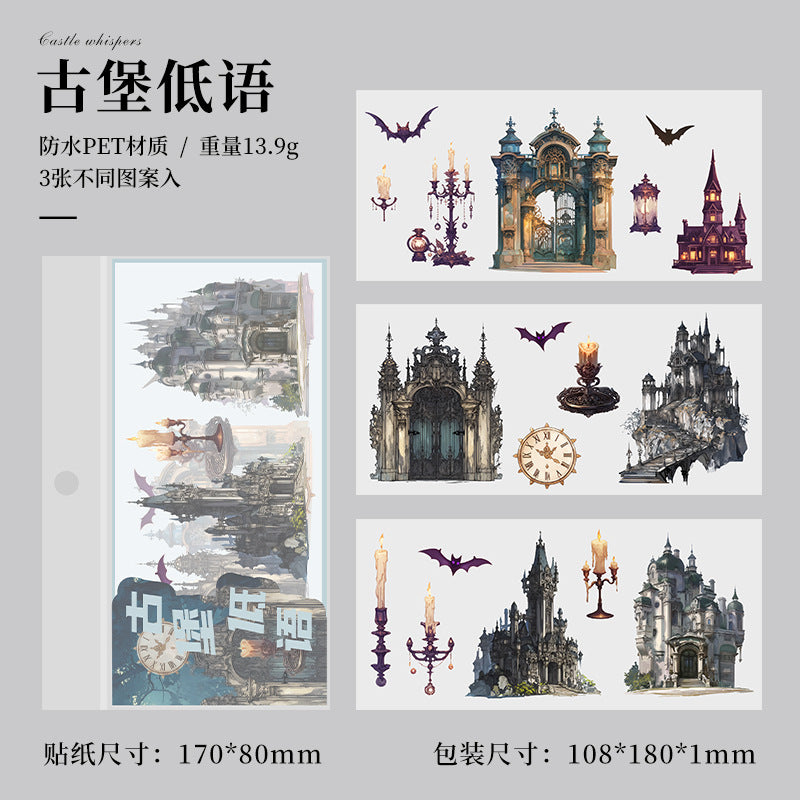 3pcs pre-cut sticker pack (MLS25042804)