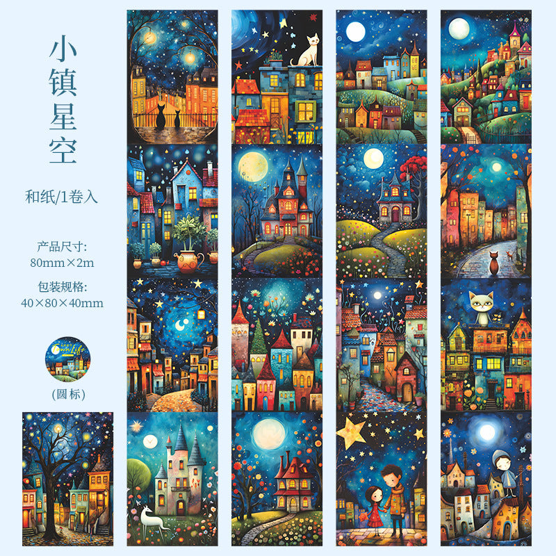 1 roll town life washi-tape (MLT25042707)