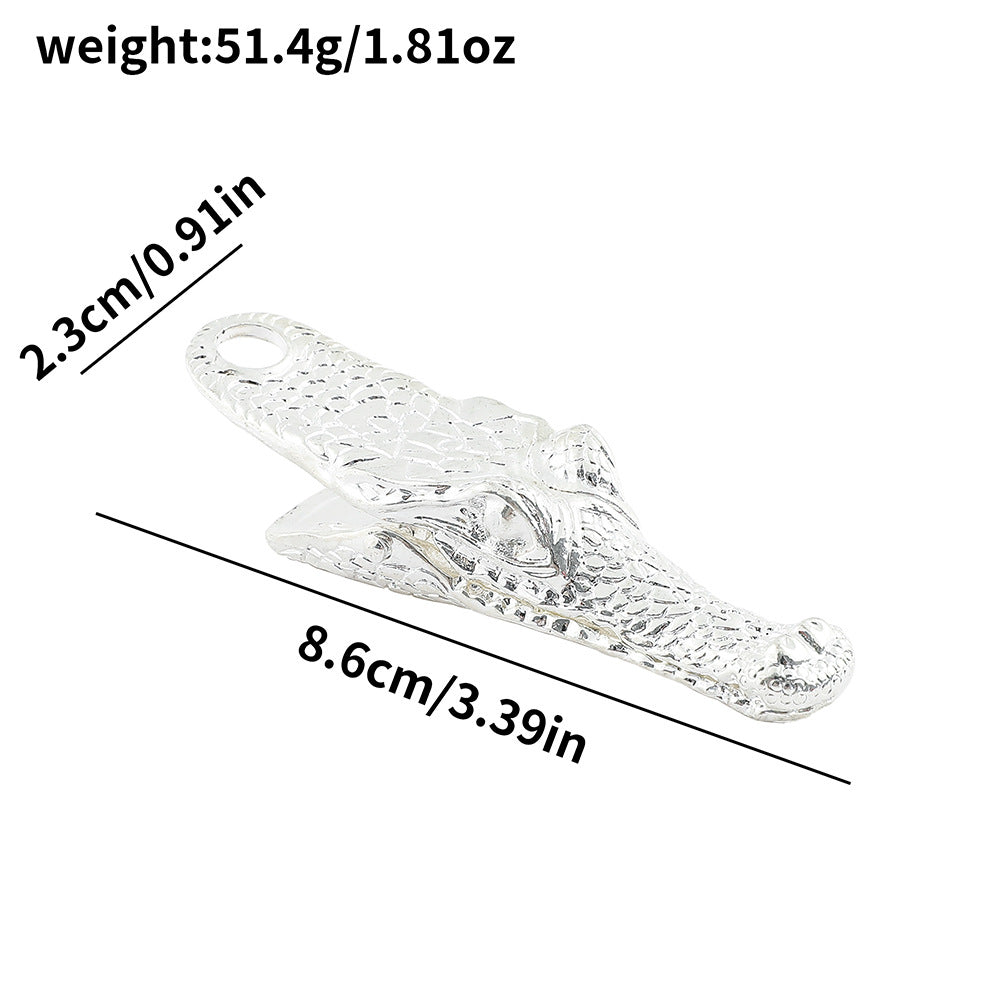 DEC 1pc Alligator head metal clip(MLc120102)