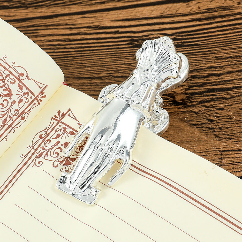 DEC 1pc Lady Hand metal clip (MLc120103)