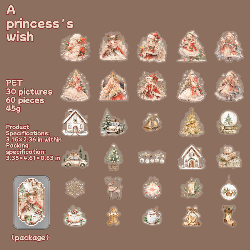 60pcs sticker tin-box (s090804)
