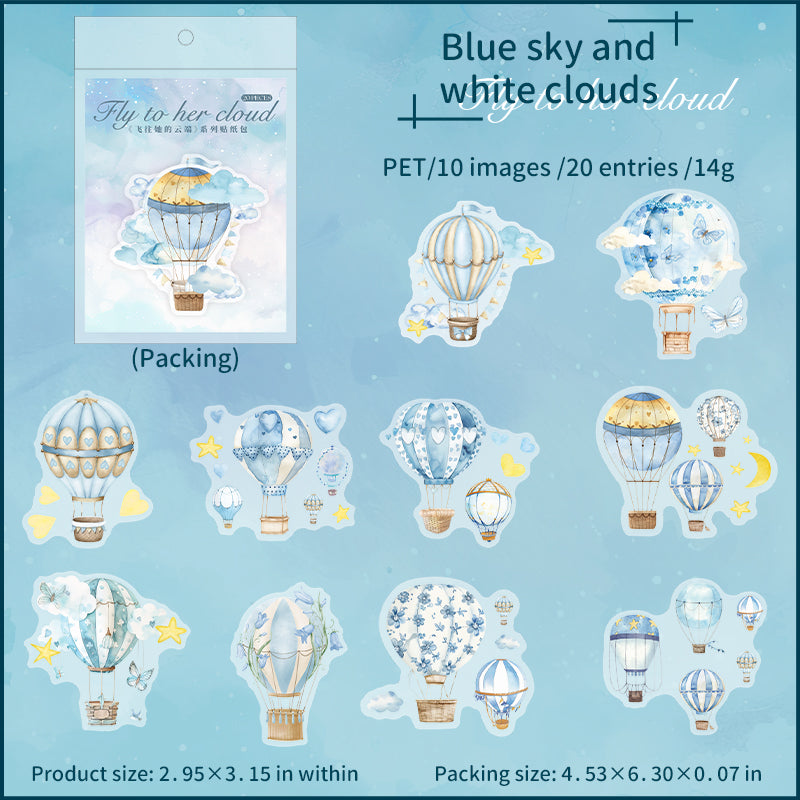 NOV SKY 20pcs sticker pack (MLs111207)