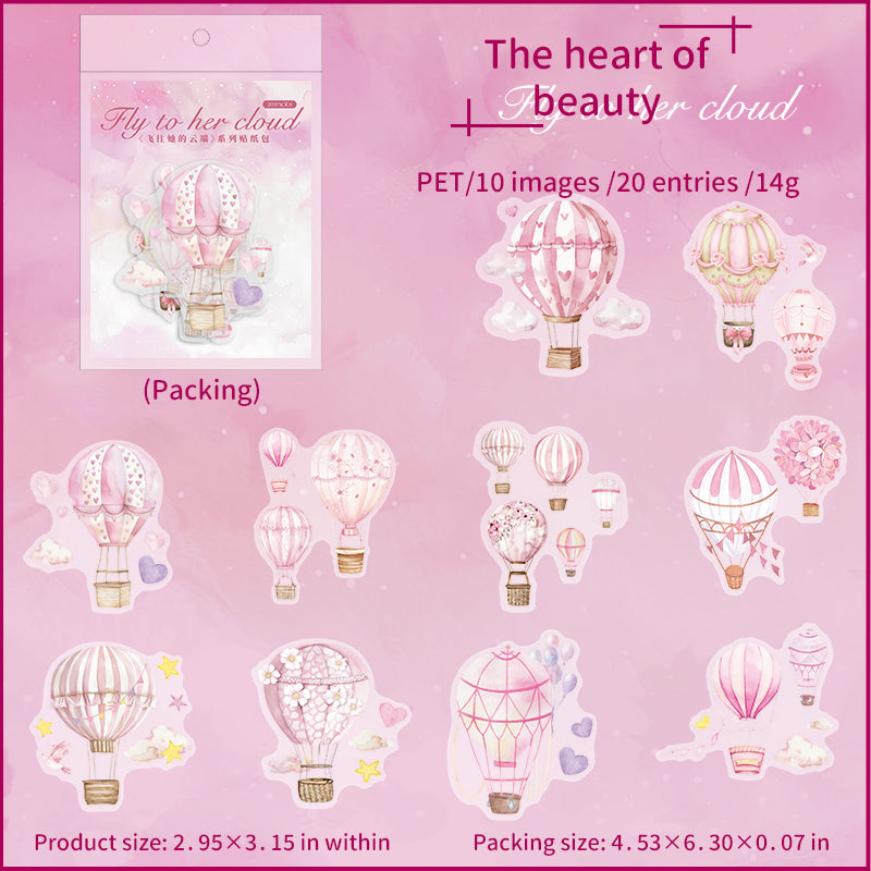 NOV SKY 20pcs sticker pack (MLs111207)