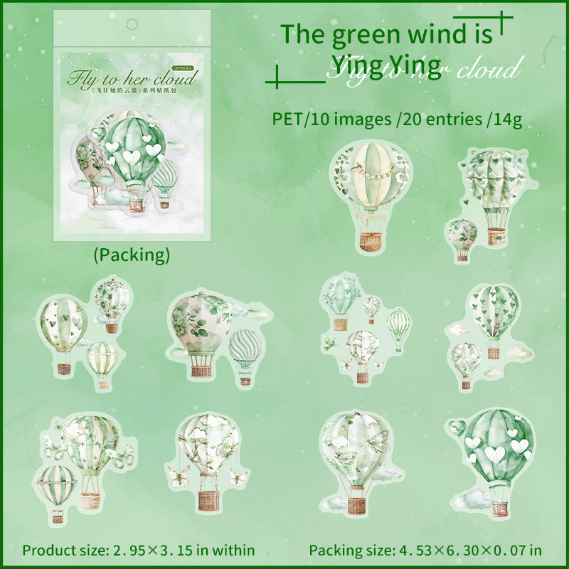 NOV SKY 20pcs sticker pack (MLs111207)