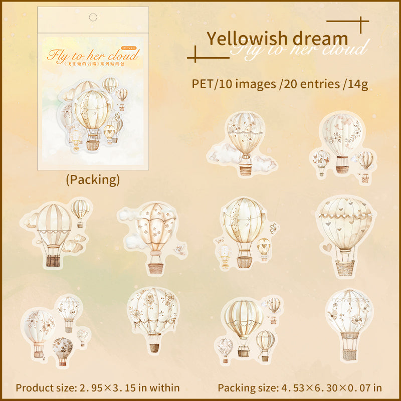 NOV SKY 20pcs sticker pack (MLs111207)