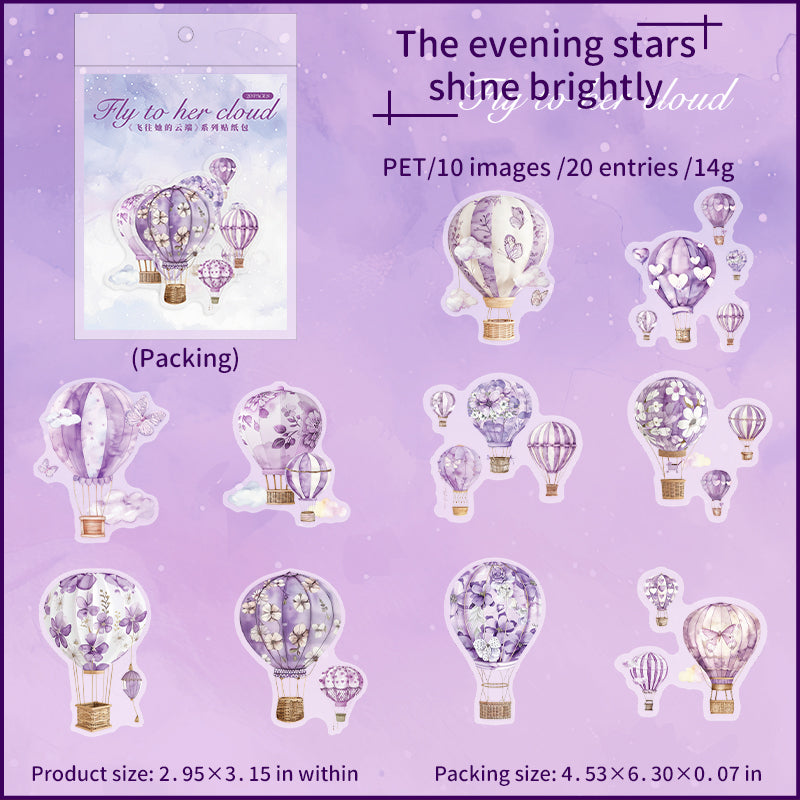 NOV SKY 20pcs sticker pack (MLs111207)