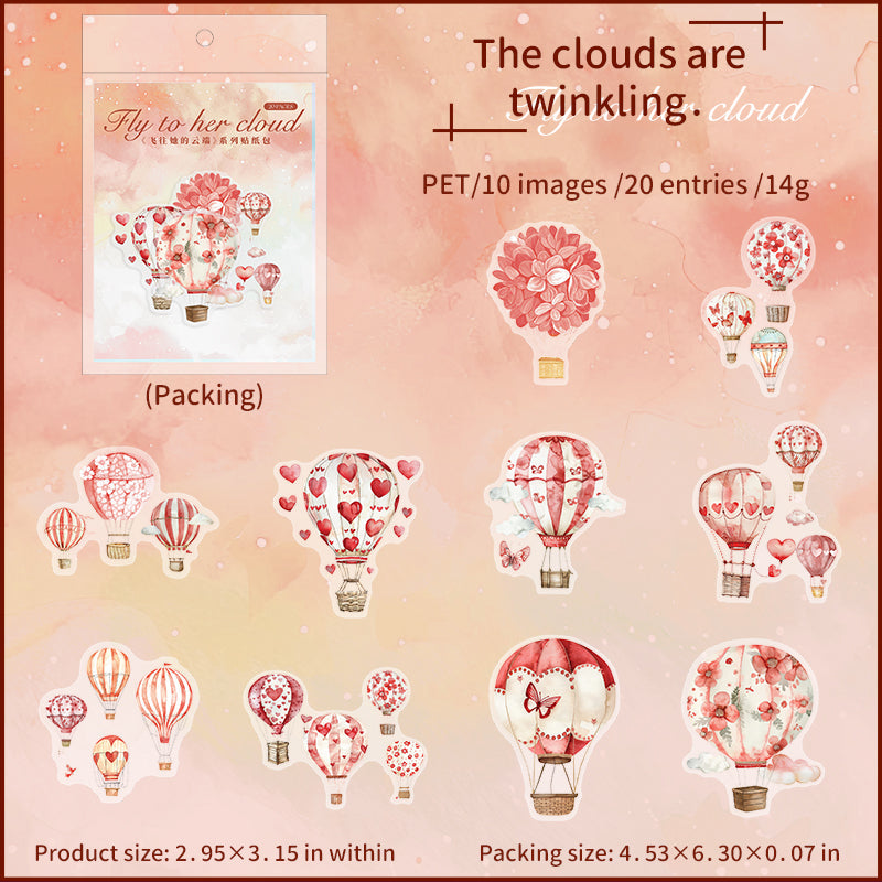 NOV SKY 20pcs sticker pack (MLs111207)