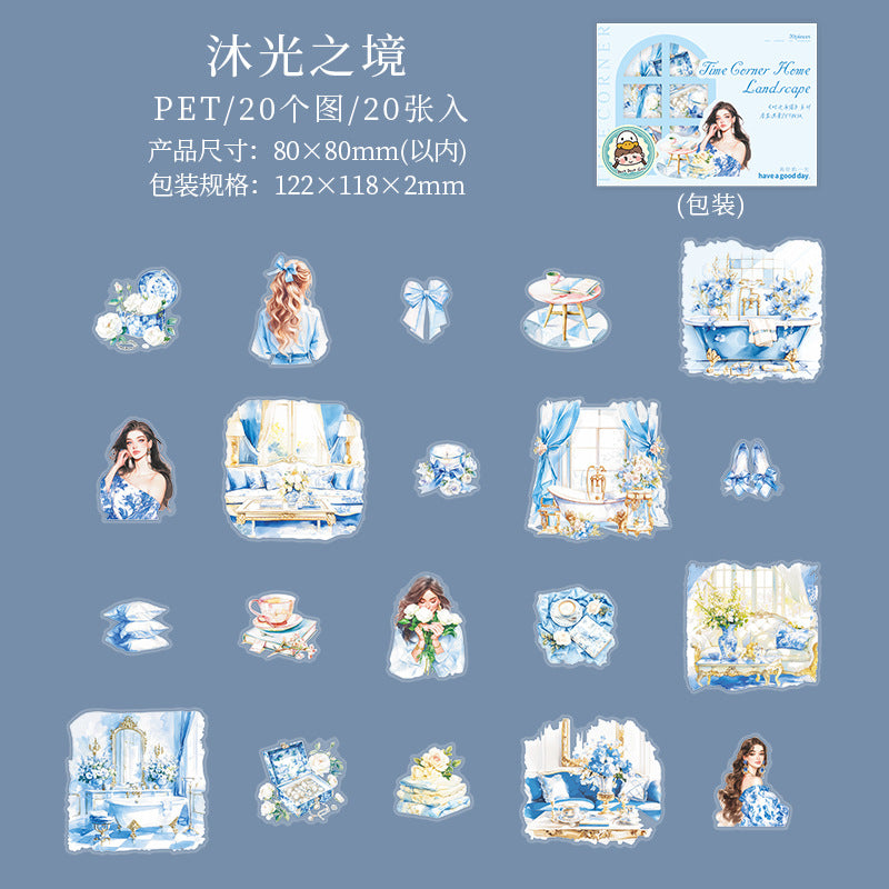20pcs home sticker pack (MLS25060603)