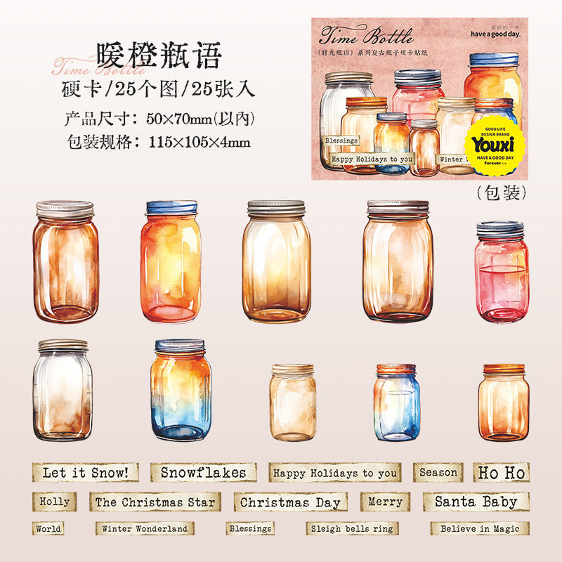 25pcs bottle sticker pack (MLS25041801)