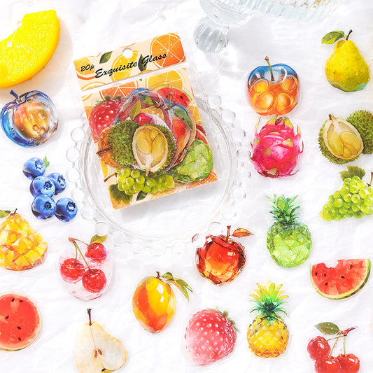 20pcs fruit sticker pack (MLS25050505)