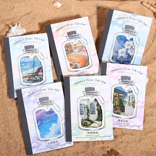 20pcs nature sticker book (MLTZB25051203)