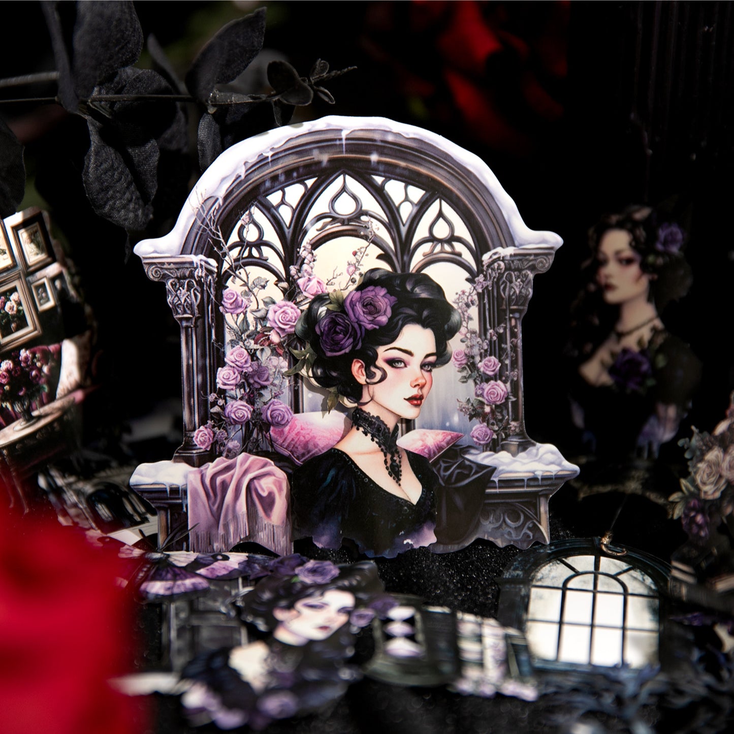 20pcs dark gothic sticker pack (MLS25061010)