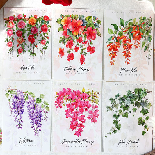 20pcs plants sticker pack (MLS25051201)
