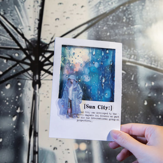10pcs rainy day sticker pack (MLS25053007)