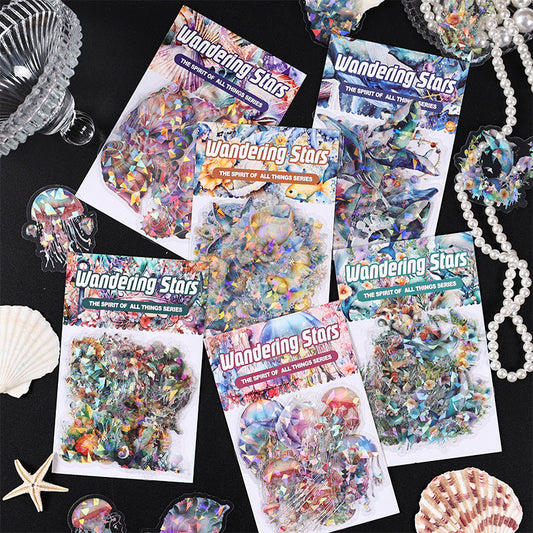 AUG 30pcs sticker pack Mermaid（MLs081414）