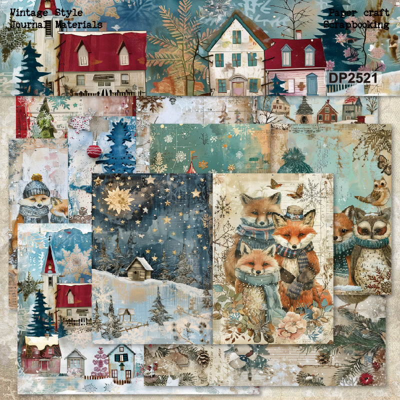8pcs A5 size winter paper pack (MLP25062009)