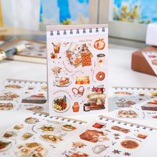18pcs life sticker book (TZB25040905)