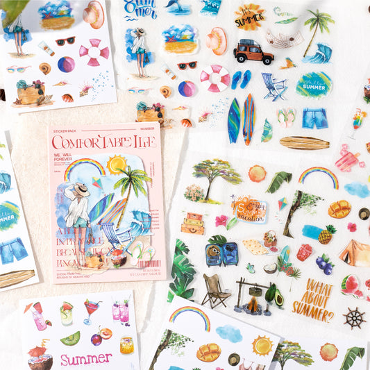 10pcs life sticker pack（MLS25042701）