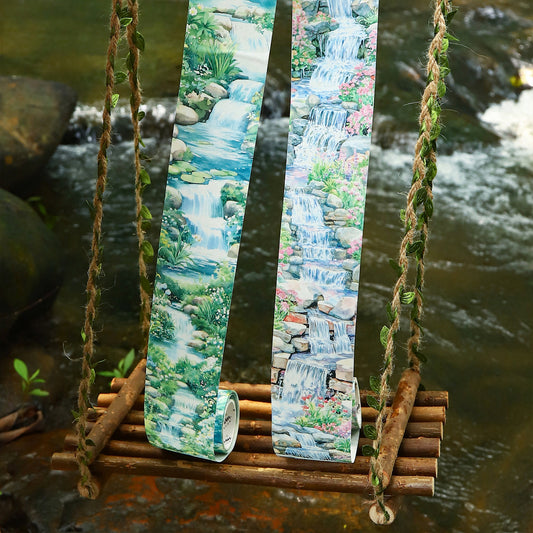1 roll the stream water-fall washi-tape (MLT25052412)