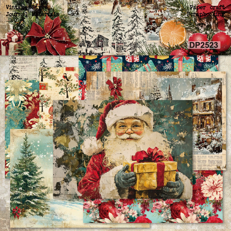 8pcs A5 size x-mas paper pack (MLP25062007)