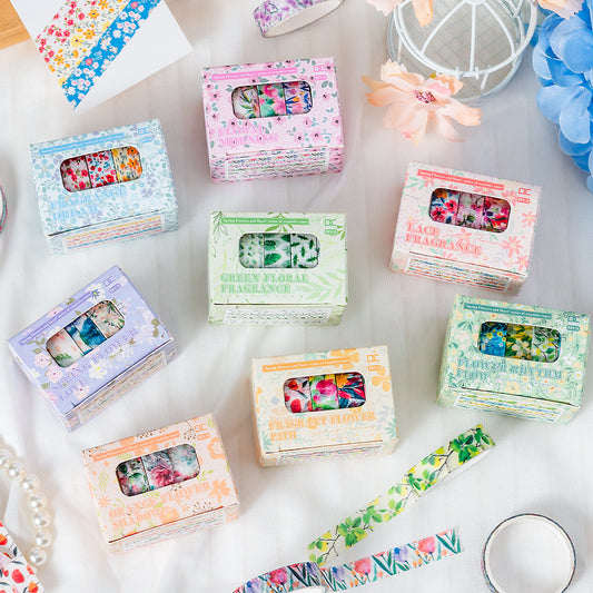 5pcs flower washi tape box (T25040906)