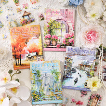 20pcs FLOWER GARDEN PET-sticker book (MLTZB25040205)