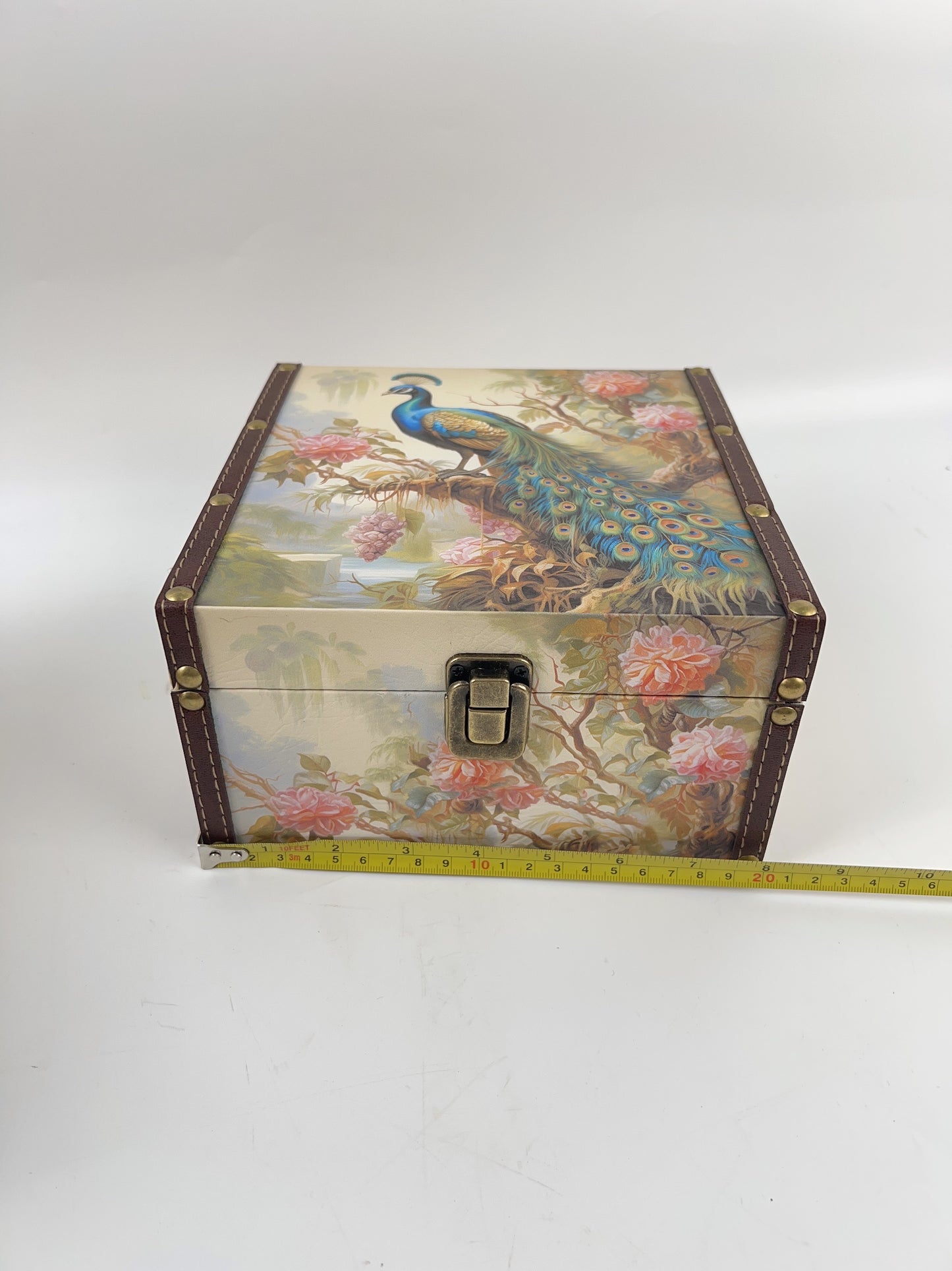 A5-Peacock Wooden Box(Will Arrive on 20th May)