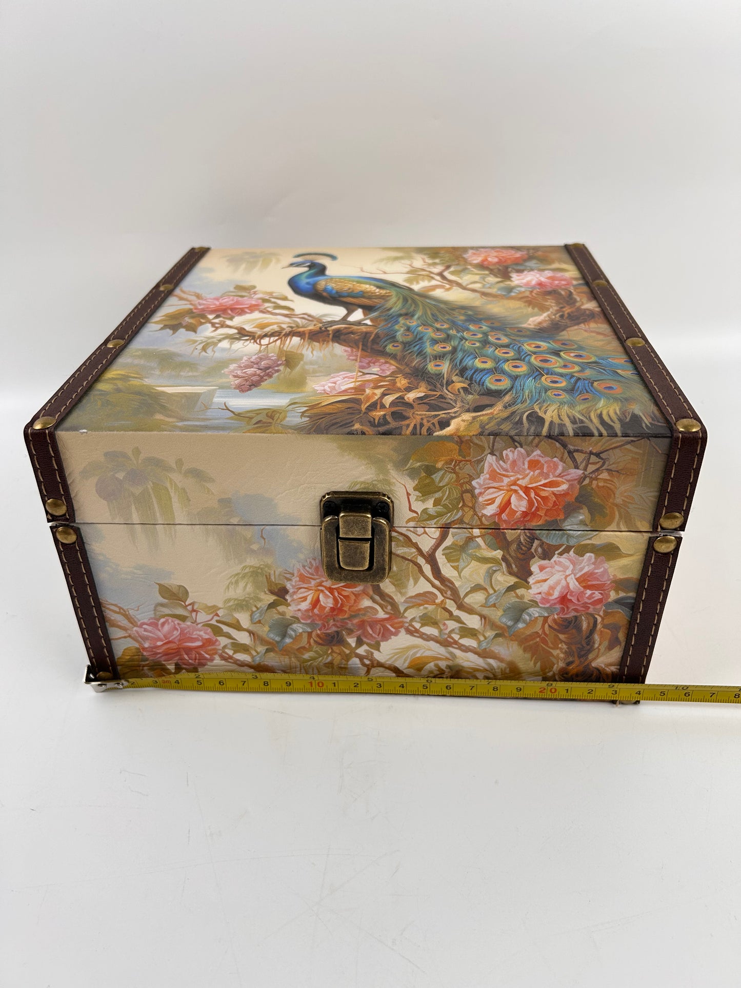 A5-Peacock Wooden Box(Will Arrive on 20th May)